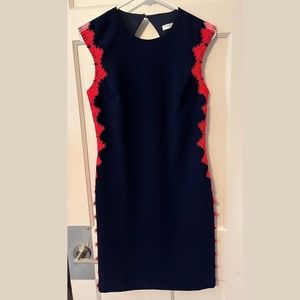Trina Turk lace sheath dress